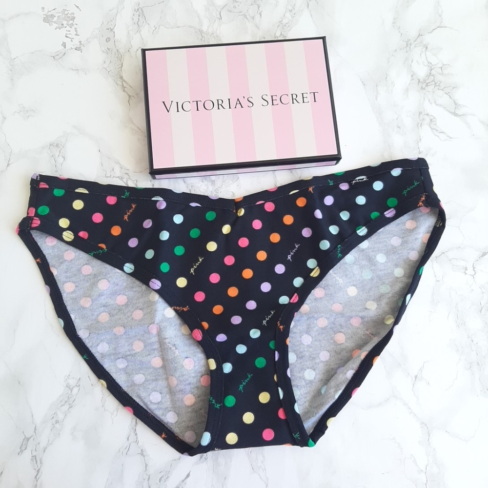 PINK VS NO-SHOW COTTON BIKINI